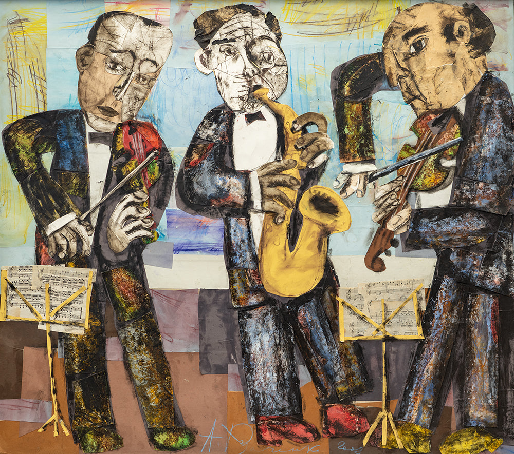 Orchestra, diptych, part 2