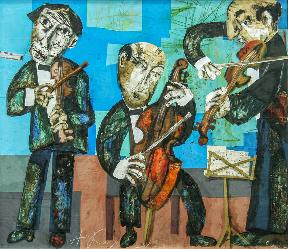 Orchestra, diptych, part 2. Dedication to Rostrapovich
