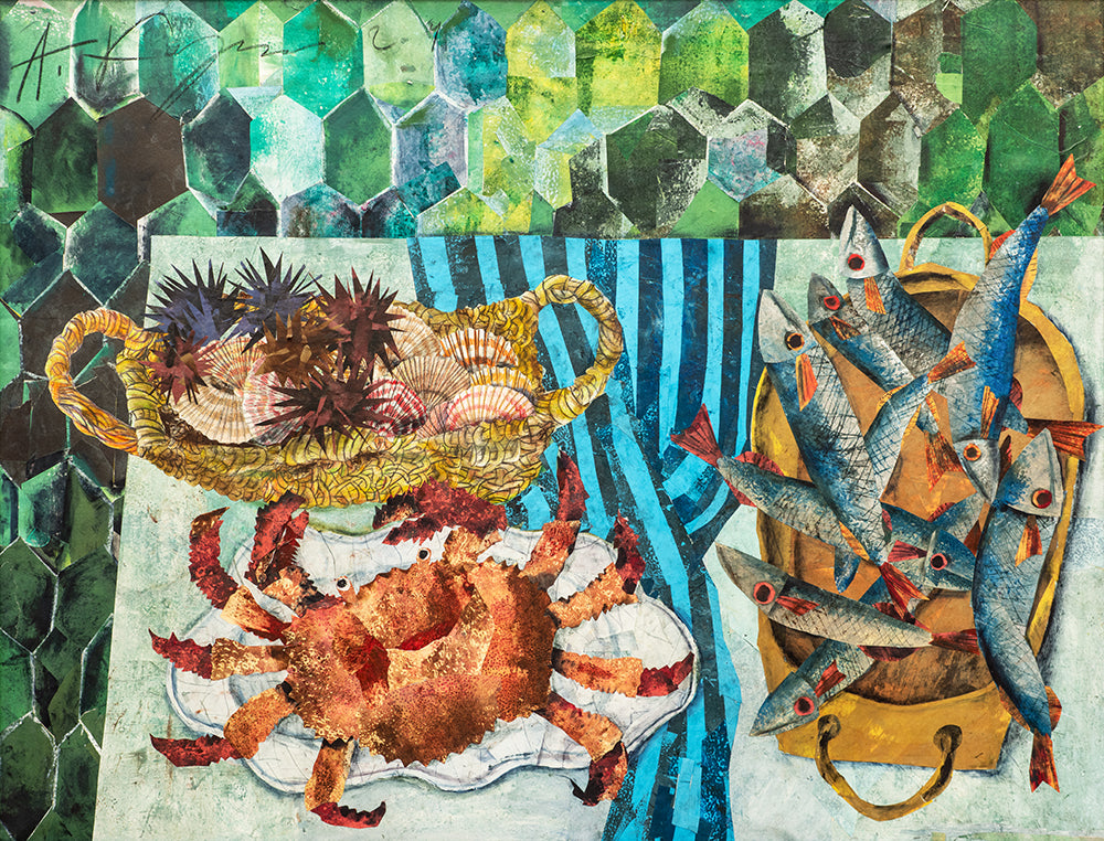 Still life with crab