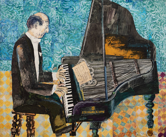 The pianist. Dedication to Vladimir Horowitz